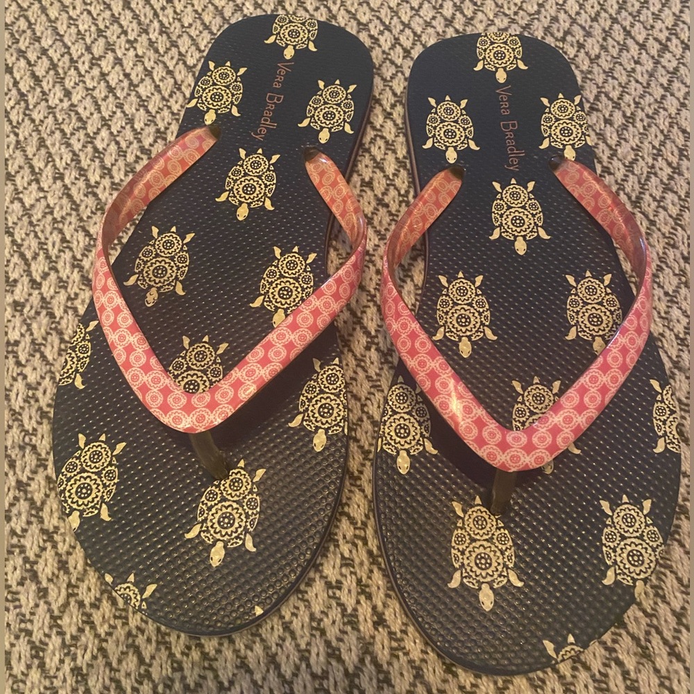 Vera Bradley flip-flops